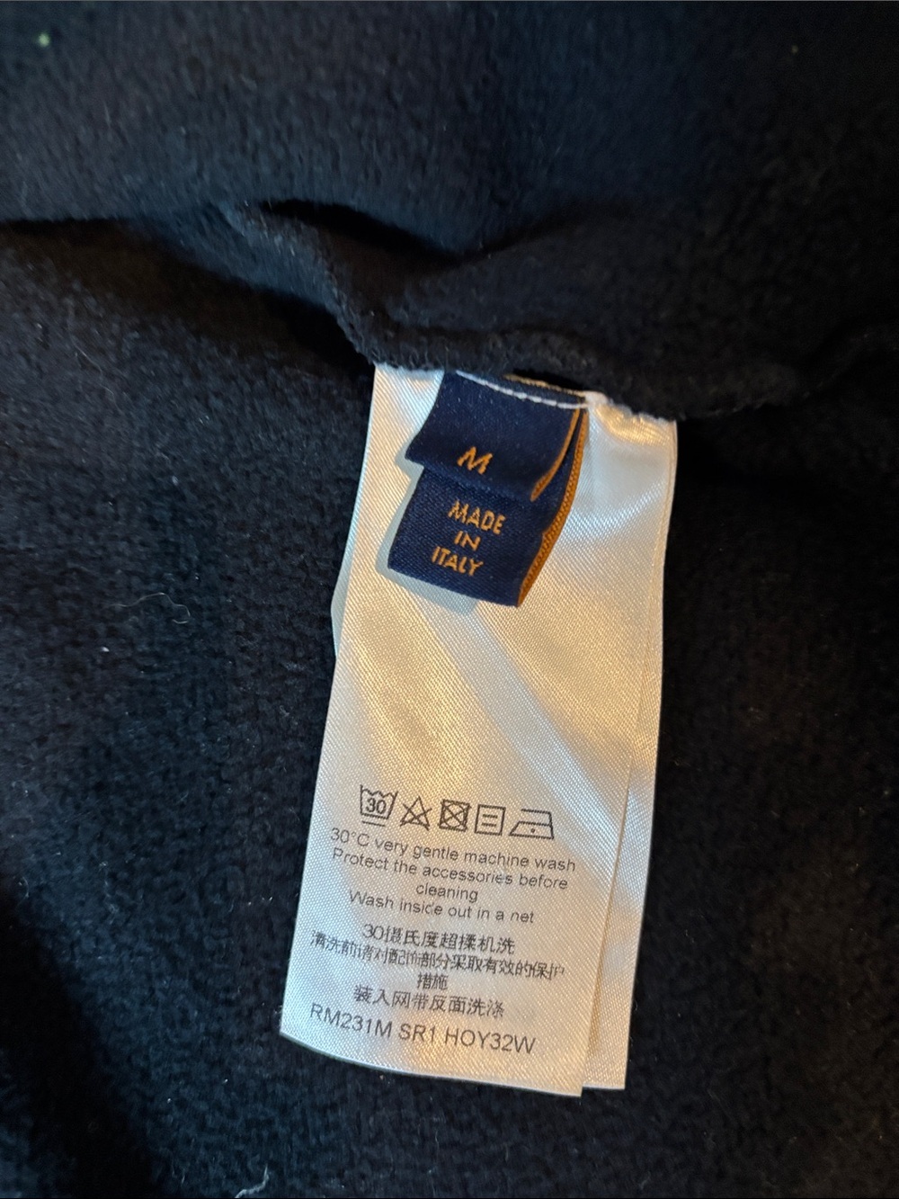 AUTH Louis Vuitton 2023 Jazz Multi Logo Zip Hoodie, Good Used Condition, M - Picture 11 of 15